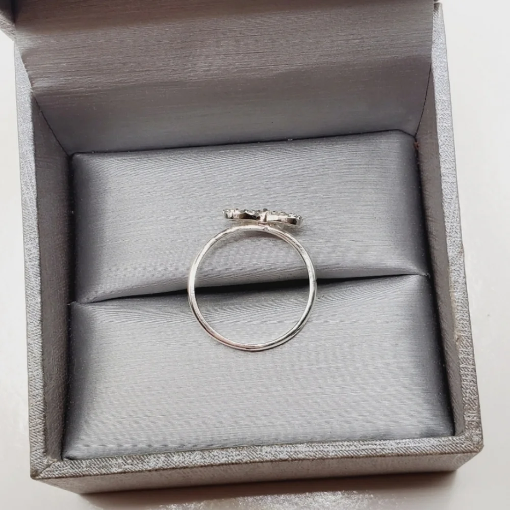 Silver Bow Ring